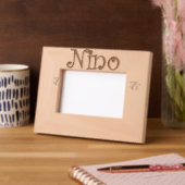 Cadre photo personnalisé Nino / Custom Photo frame (Gauche)