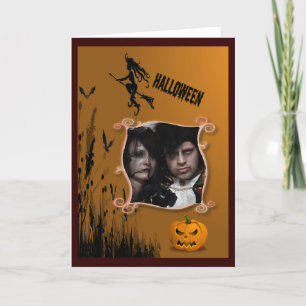 Cadre photo, Sorcière, Cartes Jack o'Lantern