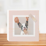 Cadre rose Pastel moderne | Photo personnelle de c<br><div class="desc">Cadre rose Pastel moderne | Photo personnelle de chien</div>