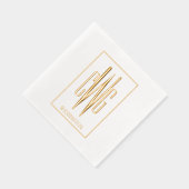 Cadre simple 3 Lettre initiale Monogramme Nom #4 (Droite)