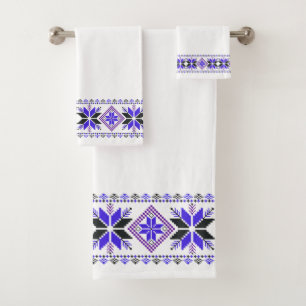 Cadre vectoriel étoile bleue élégant sur fond blan