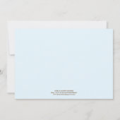 CADRE VINTAGE| INVITATION BAPTISME (Dos)