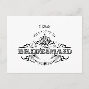 Cadre vintage Soyez Ma Carte Jeune Femme D'Accueil