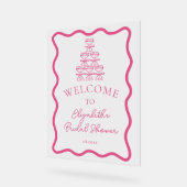 Cadre Wavy Dray à la main et tour Champagne Bienve (Angle)