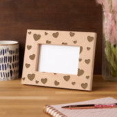 Cadres de coeur gravés (Gauche)