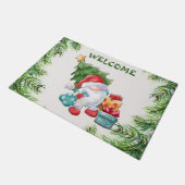 Cadres de Noël et tapis de portes Gnome (Incliné)