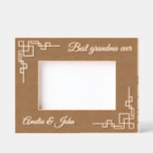 Cadres d'image en bois personnalisés de grand-mère (Recto)