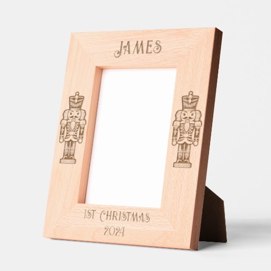 Cadres Gravés 1er Noël de l'enfant (Gauche)