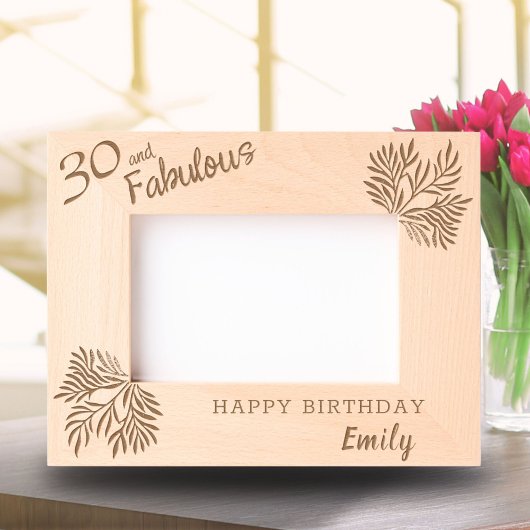 Cadres Gravés 30 et Fabulous Foliage 30e anniversaire