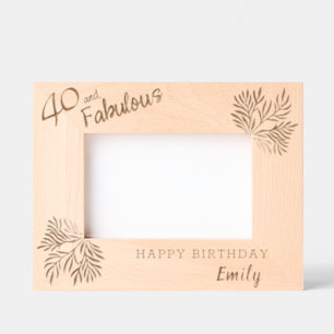 Cadres Gravés 40 et Fabulous Foliage 40e anniversaire