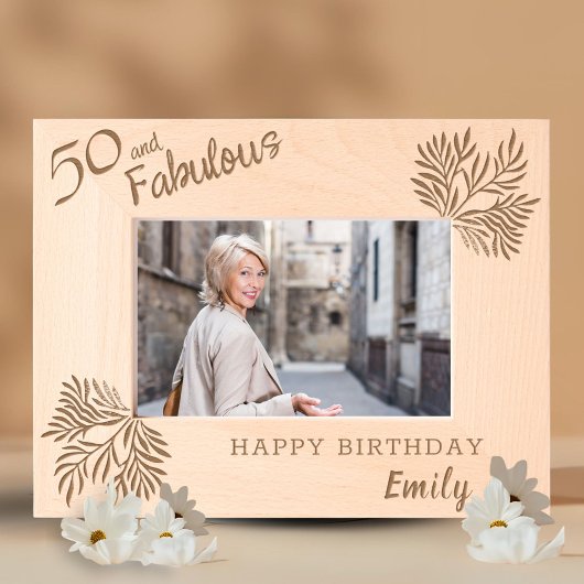 Cadres Gravés 50 et Fabulous Foliage 50e anniversaire
