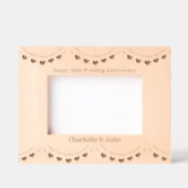 Cadres Gravés 50th Golden Wedding Anniversary Wooden (Recto)