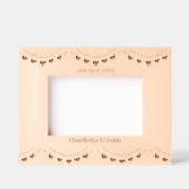 Cadres Gravés 5e anniversaire du Mariage de bois (Recto)