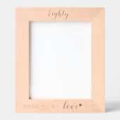 Cadres Gravés 80 raisons pour lesquelles nous vous aimons annive (Recto)