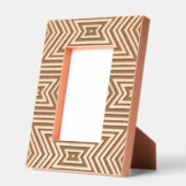 Cadres Gravés Abstrait Moderne Elégant Masculine Cool Fun Trippy (Gauche)