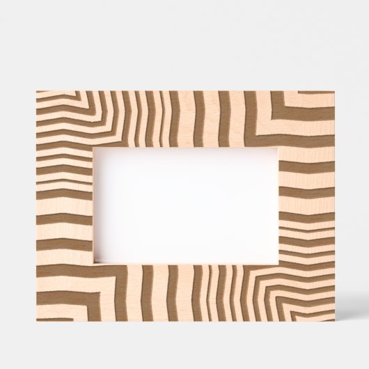 Cadres Gravés Abstrait Moderne Elégant Masculine Cool Fun Trippy (Recto)