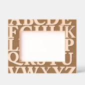 Cadres Gravés "Alphabet" (Recto)