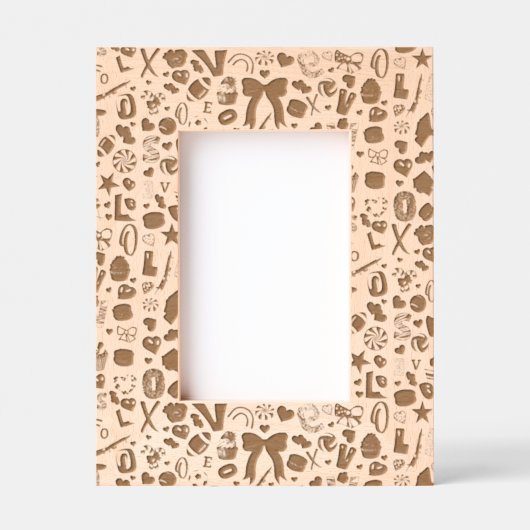 Cadres Gravés Amour (Recto)