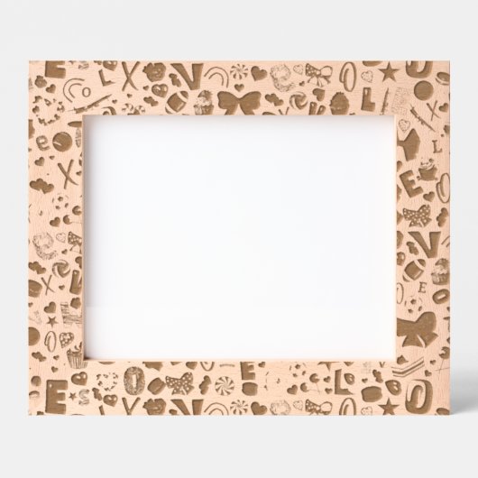 Cadres Gravés Amour (Recto)