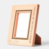 Cadres Gravés Amour Mari et Père Mémorial Keepsaké 6x4P (Gauche)