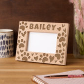 Cadres Gravés Animaux de compagnie Moderne Simple Cute Paws and  (Gauche)