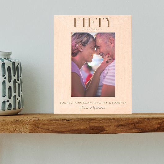 Cadres Gravés Année | Anniversaire Monogramme de jalon