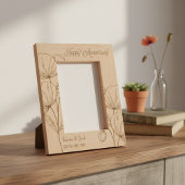 Cadres Gravés Anniversaire des couples personnalisés