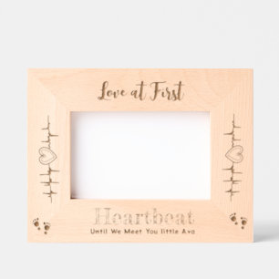 Cadres Gravés Annonces sur la grossesse du premier bébé