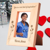 Cadres Gravés Appréciation simple moderne des infirmières Valent