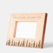 Cadres Gravés Arbre de Noël festif moderne (Gauche)