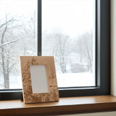 Cadres Gravés Arbres couverts de neige Hiver Wonderland Image Ca