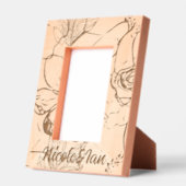 Cadres Gravés Art du bois personnalisé (Gauche)