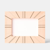 Cadres Gravés Art Moderne Elégant de Ligne Géométrique (Recto)