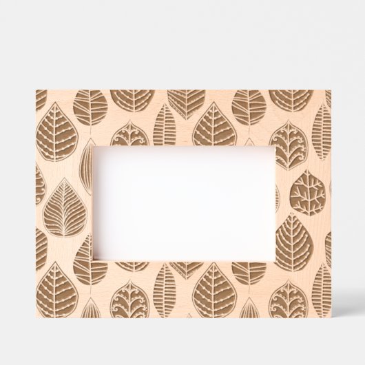 Cadres Gravés Assortiment de feuilles (Recto)