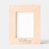 Cadres Gravés Aujourd'hui tout est possible (Recto)