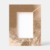 Cadres Gravés avions et arbre sur noir (Recto)