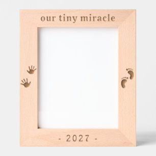 Cadres Gravés Baby Ultrasound Nouveau cadeau parents