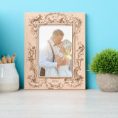 Cadres Gravés Baroque Rococo Cherubs Fruit Frontière Florale