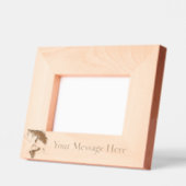 Cadres Gravés Bass Fishing Memory Personal Best Fish Photo (Gauche)