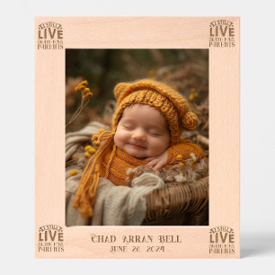 Cadres Gravés Bébé Je Vis Toujours Avec Mes Parents