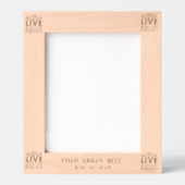 Cadres Gravés Bébé Je Vis Toujours Avec Mes Parents (Recto)