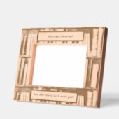 Cadres Gravés Bibliothécaire retraitée mais l'histoire n'est pas (Gauche)