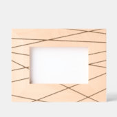 Cadres Gravés Black and White Linear Geometric (Recto)