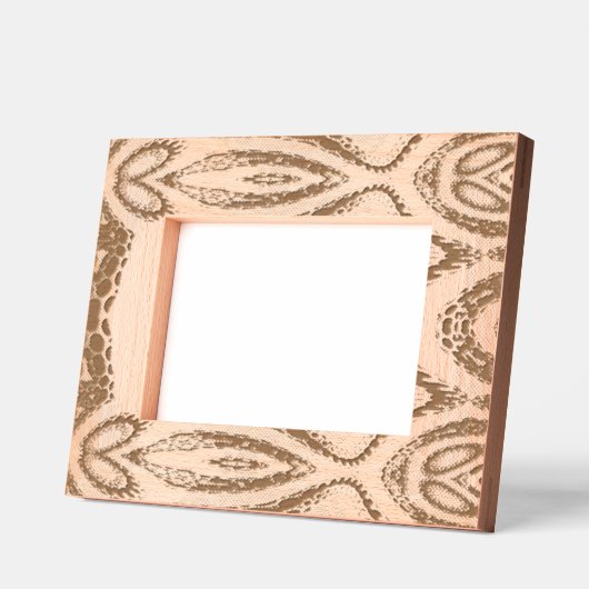 Cadres Gravés Bleu atomique (Gauche)