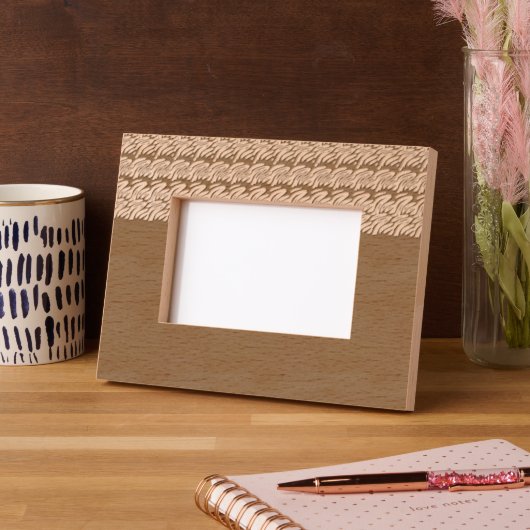 Cadres Gravés Blues Flames (Gauche)