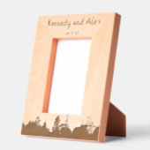 Cadres Gravés Boho Nature Rustic Anniversary Frame (portrait) (Gauche)