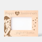 Cadres Gravés Bon Mariage Anniversaire Nom du couple (Recto)