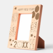 Cadres Gravés Bonne fête du Nouvel An Customisée (Gauche)