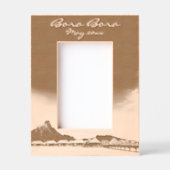 Cadres Gravés Bora Bora 4" x 6" (Recto)
