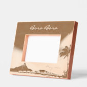 Cadres Gravés Bora Bora 6" x 4" (Gauche)